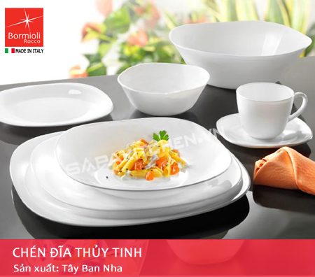 Những điểm nổi bật tuyệt vời nhất của chén đĩa thủy tinh