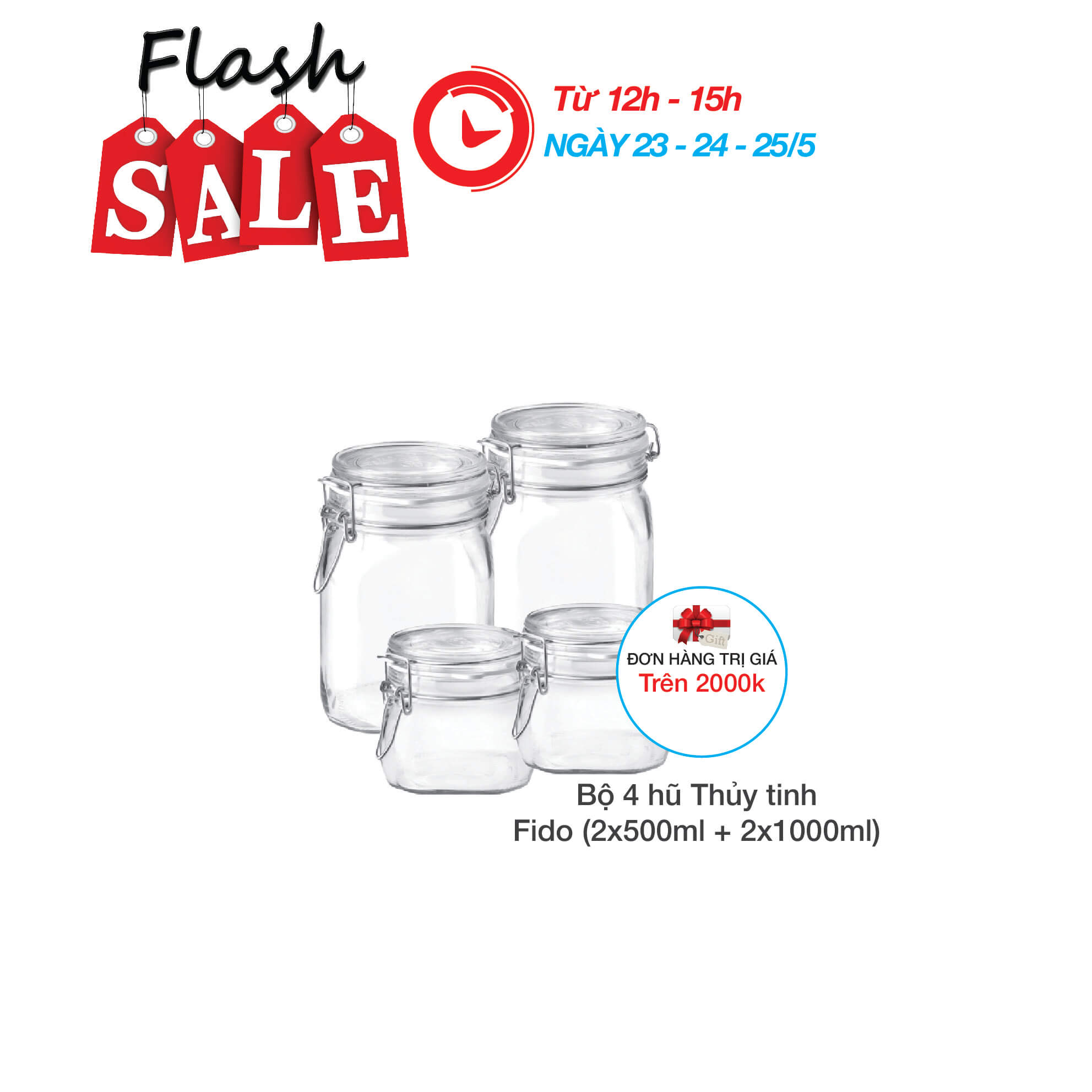 Flash sale giờ vàng - Hè thêm rộn ràng 