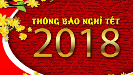 Thông báo lịch nghỉ Tết