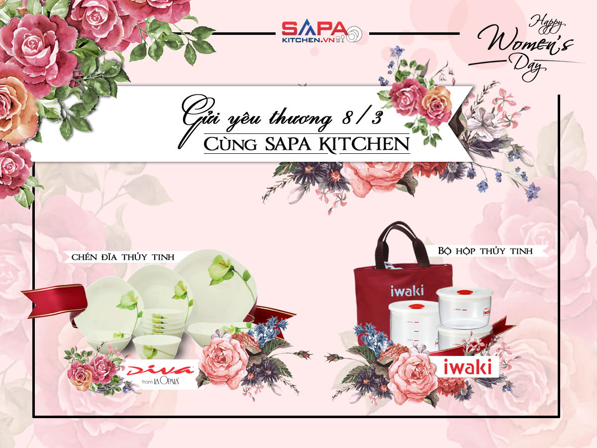 Mini game - Gửi lời yêu thương 8/3 cùng Sapa Kitchen