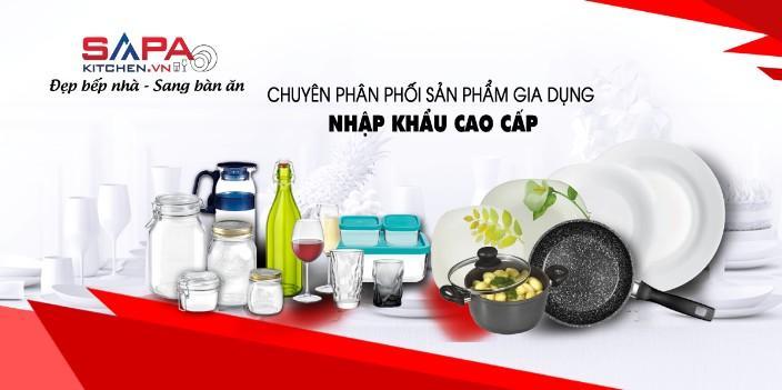 Mua chai lọ thủy tinh, đồ thủy tinh gia dụng nhà bếp hãy đên Sapakitchen