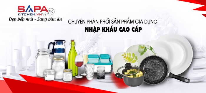 Sapakitchen là nhà phân phối đồ thủy tinh gia dụng cao cấp