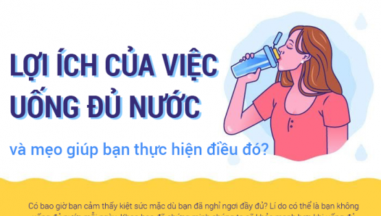 Lợi ích của việc uống đủ nước để cơ thể khỏe mạnh hơn mỗi ngày