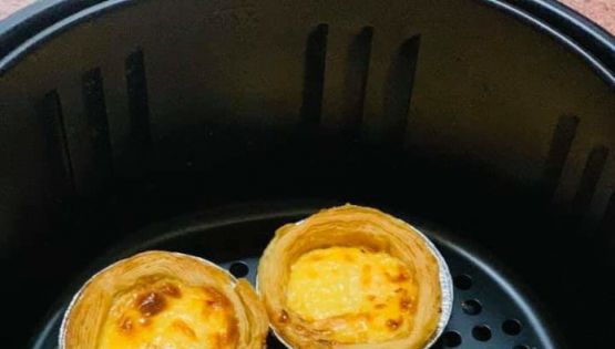 Làm bánh tart trứng ngon tuyệt với nồi chiên không dầu