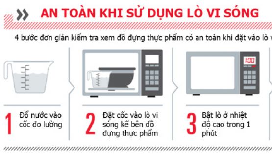 Các quy tắc sử dụng lò vi sóng bạn cần biết 