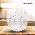 Đĩa thủy tinh đựng trái cây 25cm - SAPATA - small 1