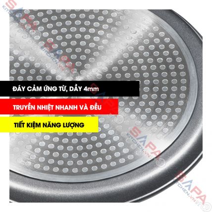 Chảo sâu chống dính phủ đá thiên nhiên Stoneline 24 cm - LOGO - 10