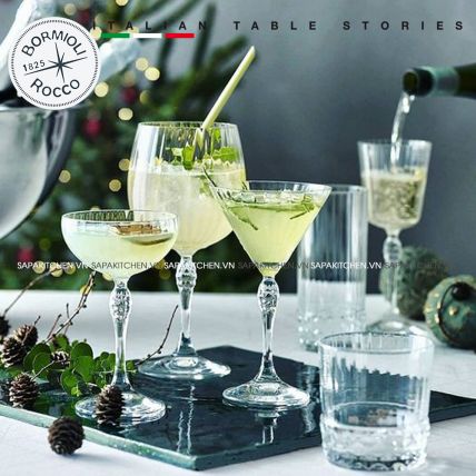 America 20s ly rượu thủy tinh cocktail glass 25 CL (Bormioli Rocco) - 2