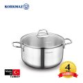 Nồi inox cao cấp Korkmaz Perla 4 lít - A1656 - small 1