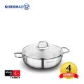 Nồi inox cao cấp Korkmaz Perla 2.3 lít thân thấp - A1833 - small 1