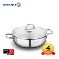 Nồi inox cao cấp thân thấp Korkmaz Perla 3.6 lít - A1834 - small 1